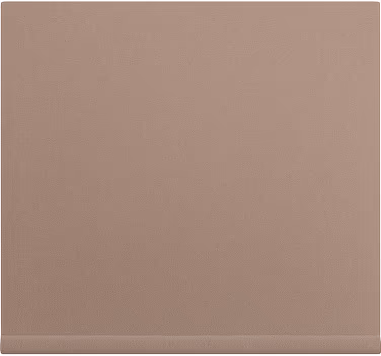 Cortina roller comedor monocromático color beige carmesí - TenVinilo