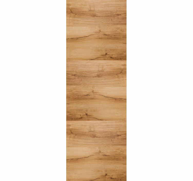 Cortina roller despacho tablones de madera beige rústico - TenVinilo