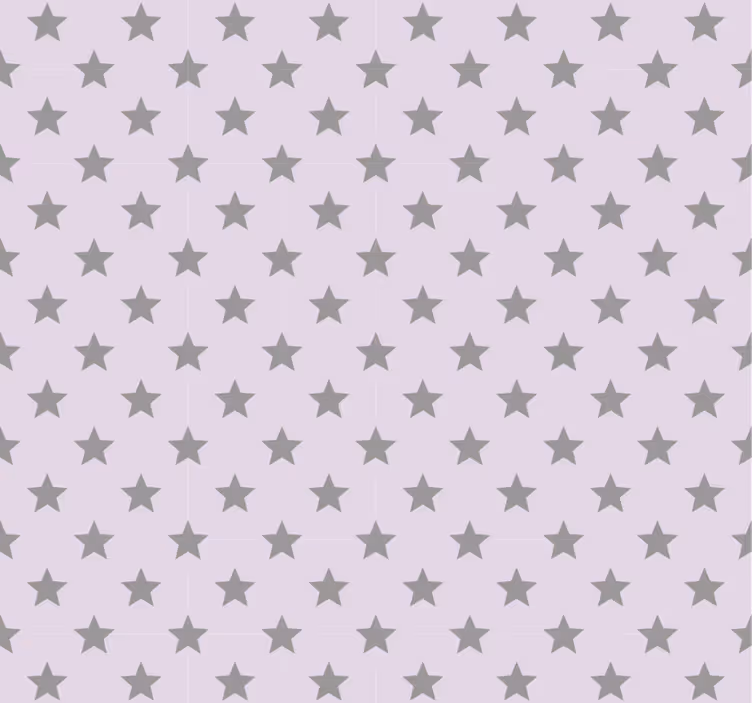 Cortina roller juvenil estrellas grises fondo rosa - TenVinilo