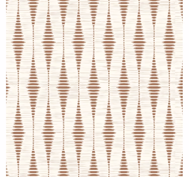 Cortina roller beige mousse de mocha ikat - TenVinilo