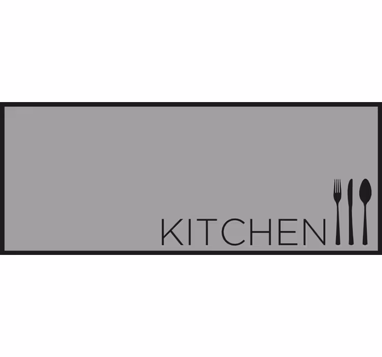 Cortina roller gris texturizado para cocina - TenVinilo