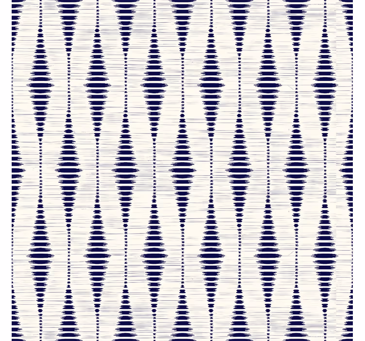 Cortina roller azul ikat rabaul azul marino - TenVinilo