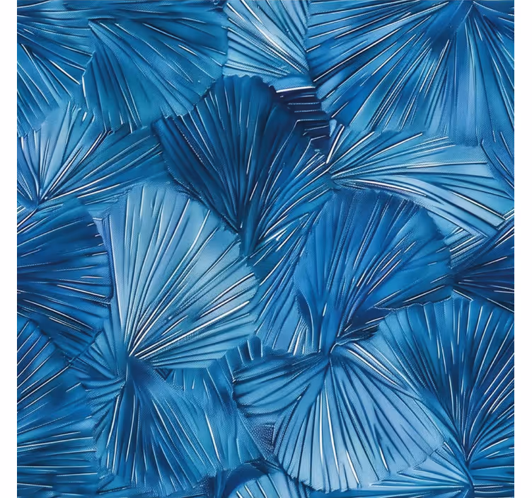 Cortina roller azul puntos visuales azules - TenVinilo