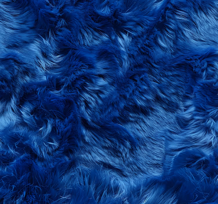 Cortina roller azul tonalidades de lana - TenVinilo