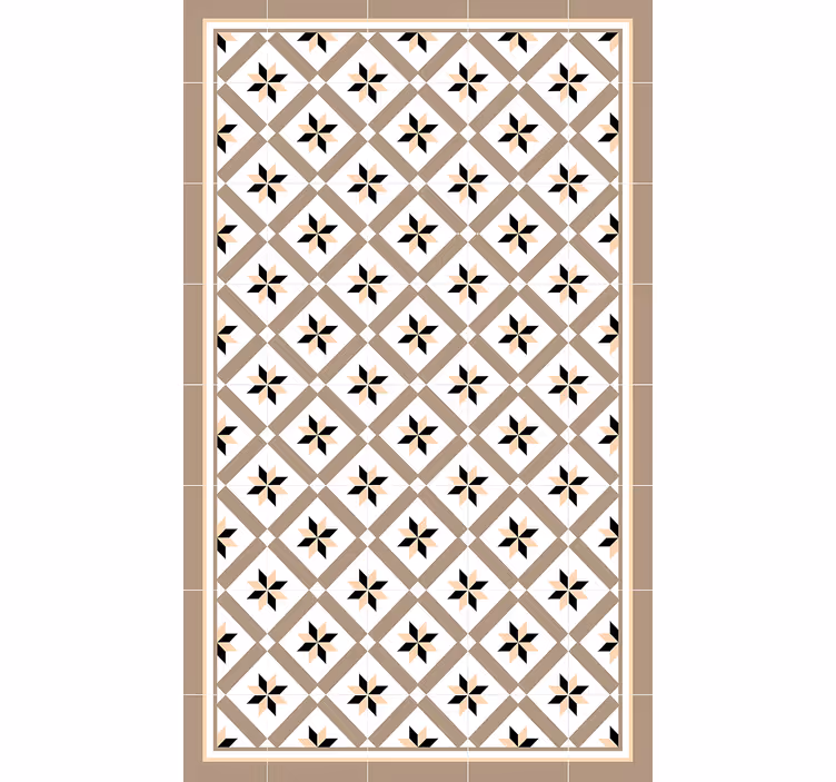 Cortina roller beige marrón hidráulico - TenVinilo