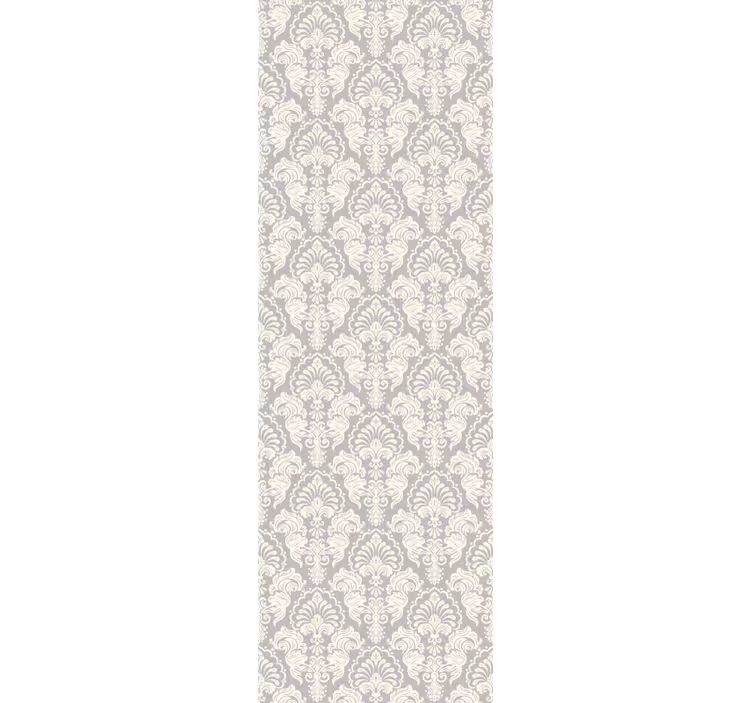 Cortina roller vintage scroll floral elegante - TenVinilo