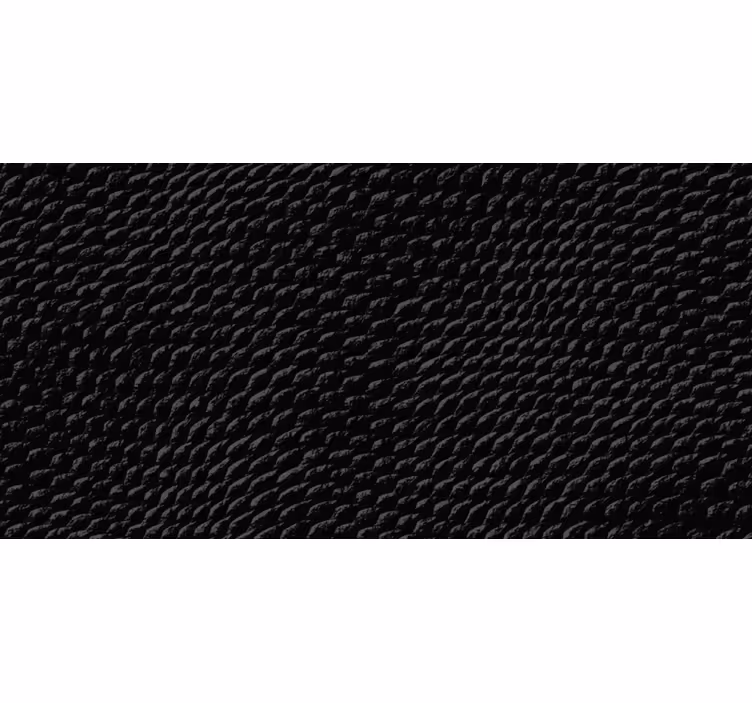 Cortina roller negra tejido reptil texturizado - TenVinilo