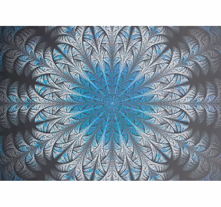 Cortina roller habitación mandala brumoso - TenVinilo
