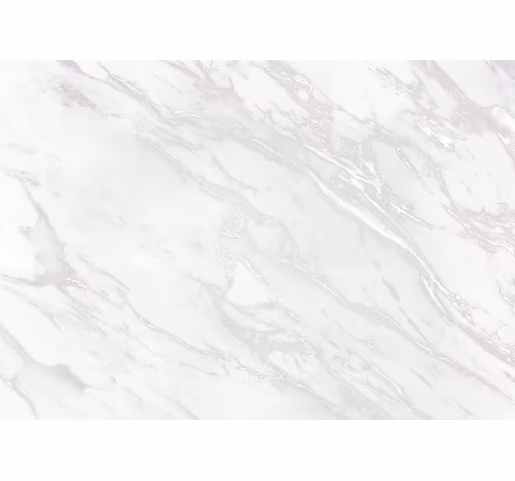 Cortina roller blanca mural de mármol blanco estético - TenVinilo
