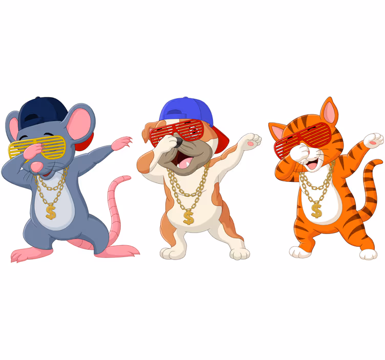 Cortina roller infantil con animales para niños - TenVinilo