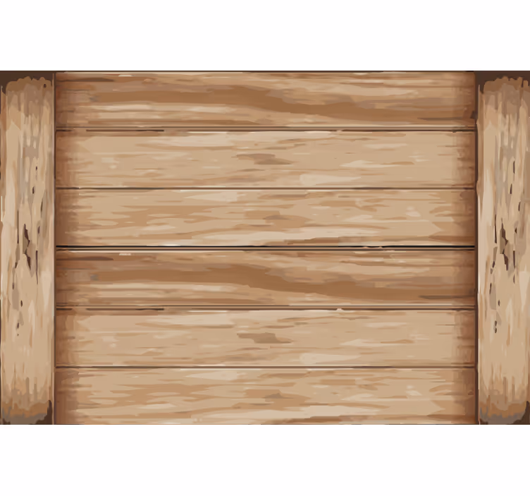 Cortina roller beige patrón de madera moderna - TenVinilo
