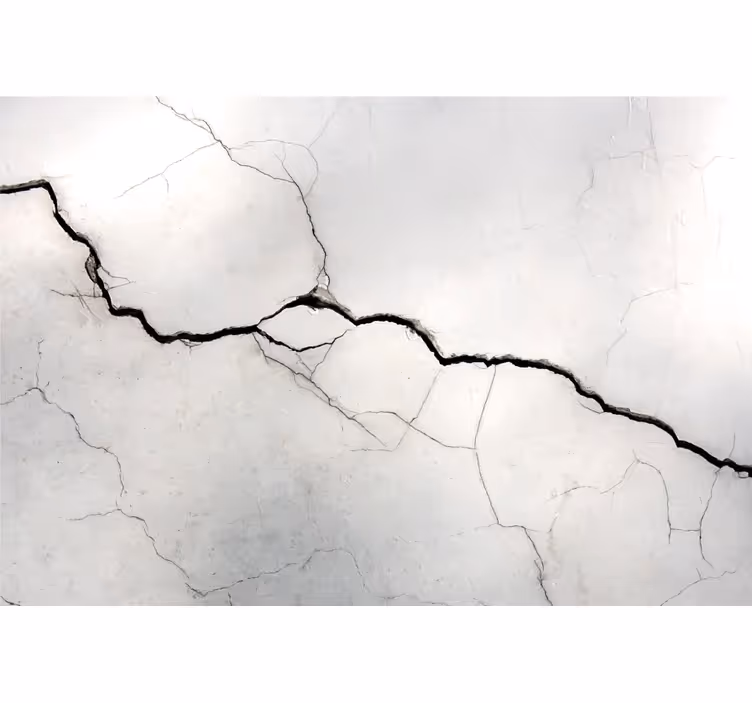 Cortina roller oficina fondo gris con grietas - TenVinilo