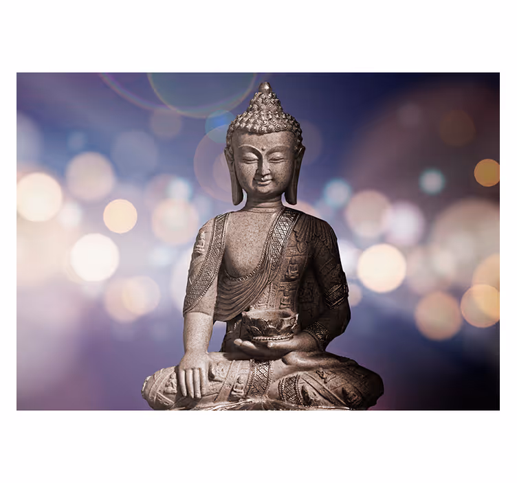 Cortina roller zen buda amatista - TenVinilo