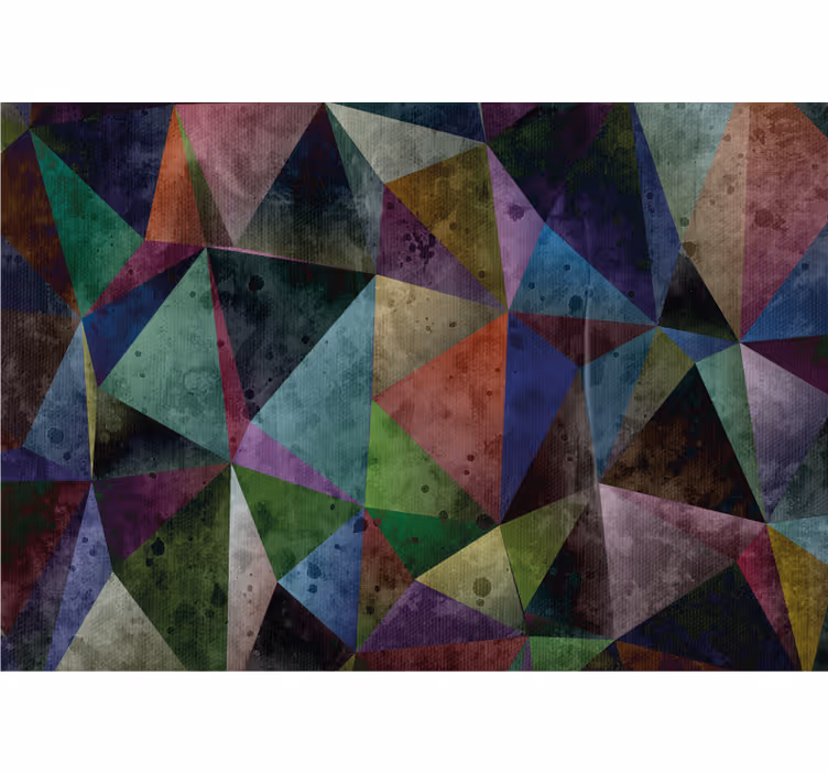 Cortina roller exterior patrón de profundidad color picasso - TenVinilo
