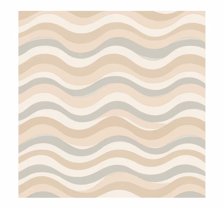 Cortina roller habitación matrimonio ondas suaves 150 - TenVinilo