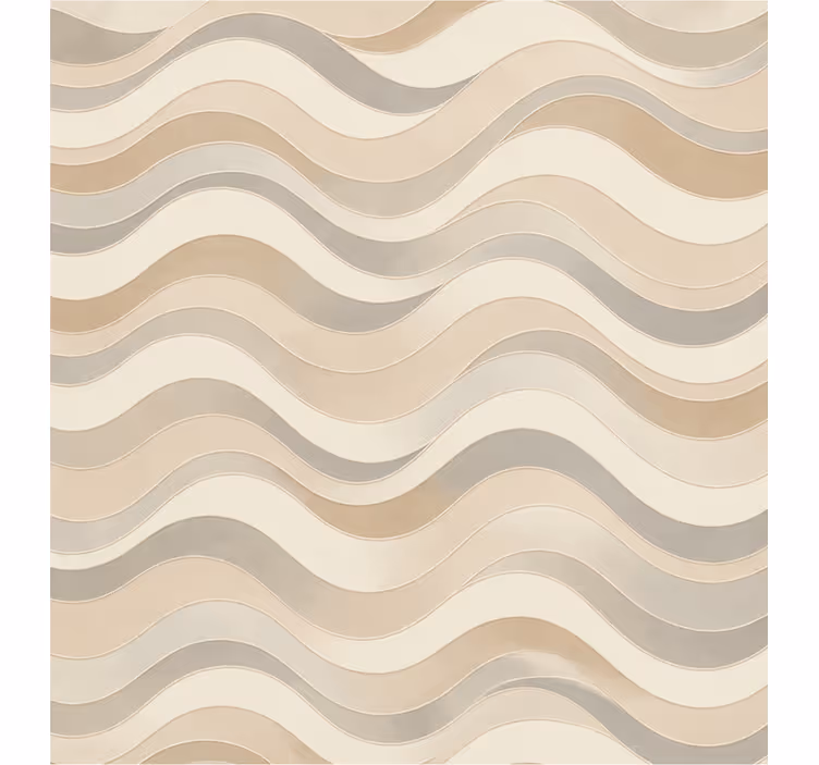 Cortina roller habitación matrimonio 165 cm ondas suaves - TenVinilo