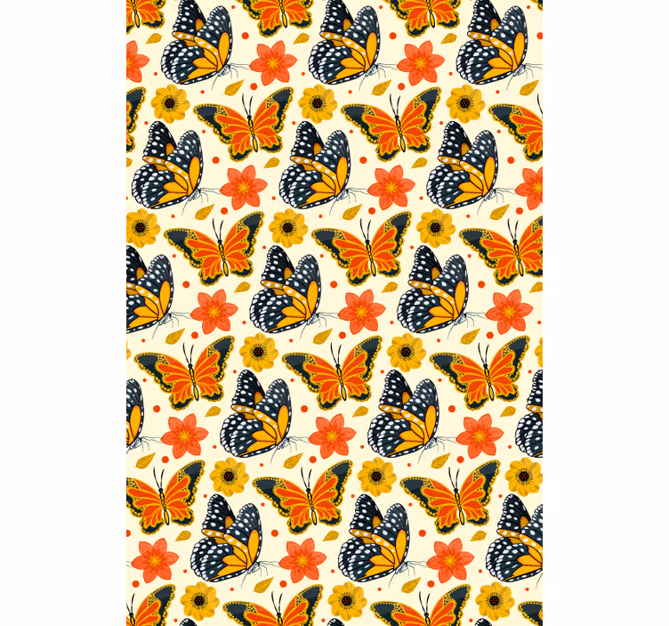 Estor original Mariposas multicolores - TenVinilo