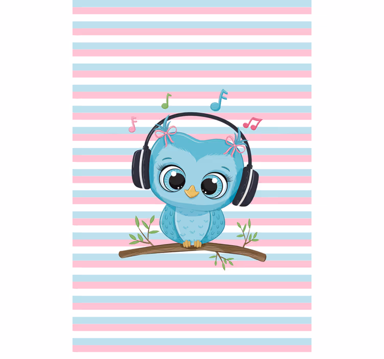 Estor infantil búho musical - TenVinilo