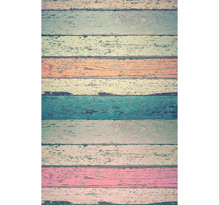 Estor textura madera vieja multicolor - TenVinilo