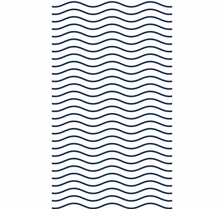 Cortina roller textura motivos de olas ondulantes - TenVinilo