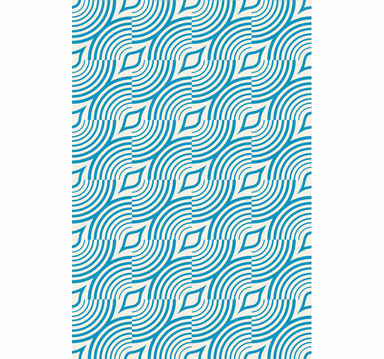Cortina roller textura patrón de onda curva - TenVinilo