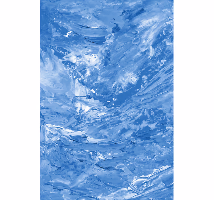 Cortina roller textura motivo de olas del océano - TenVinilo