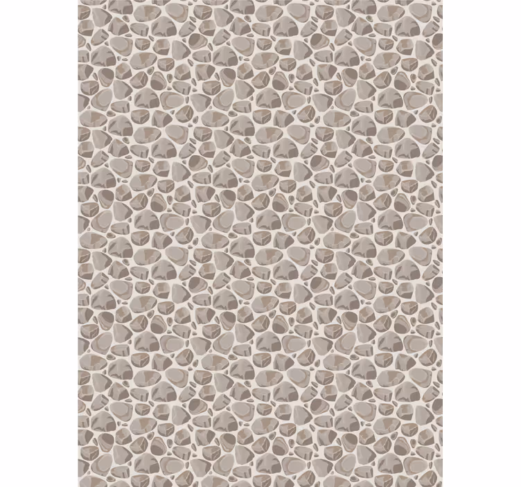 Cortina roller textura patrón de guijarros de piedra - TenVinilo