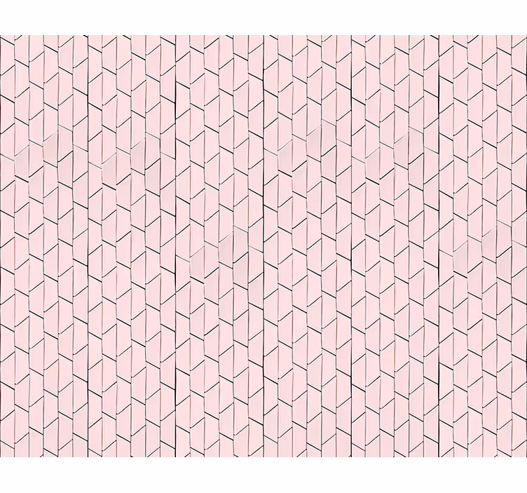 Estor textura Diagonal rosa estilo kawaii - TenVinilo