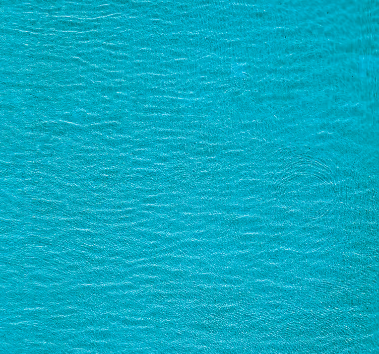 Estor color turquesa textura del agua - TenVinilo