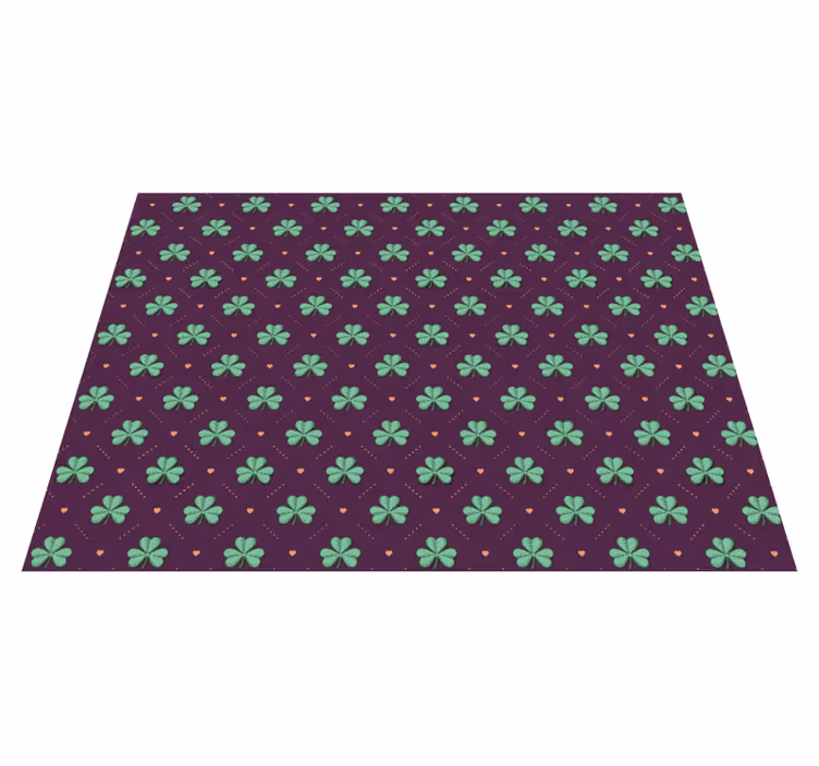Individual mesa original con estampado botánico - TenVinilo