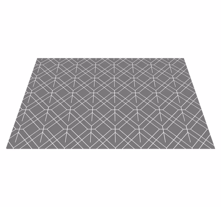 Individual mesa moderno superficie geométrica elegante - TenVinilo