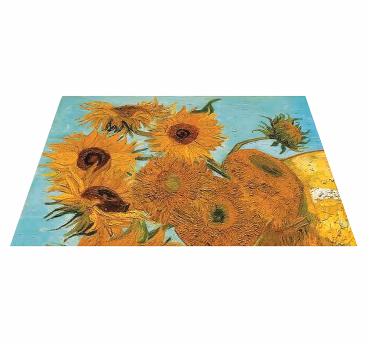 Mantel individual original Los girasoles de van gogh - TenVinilo