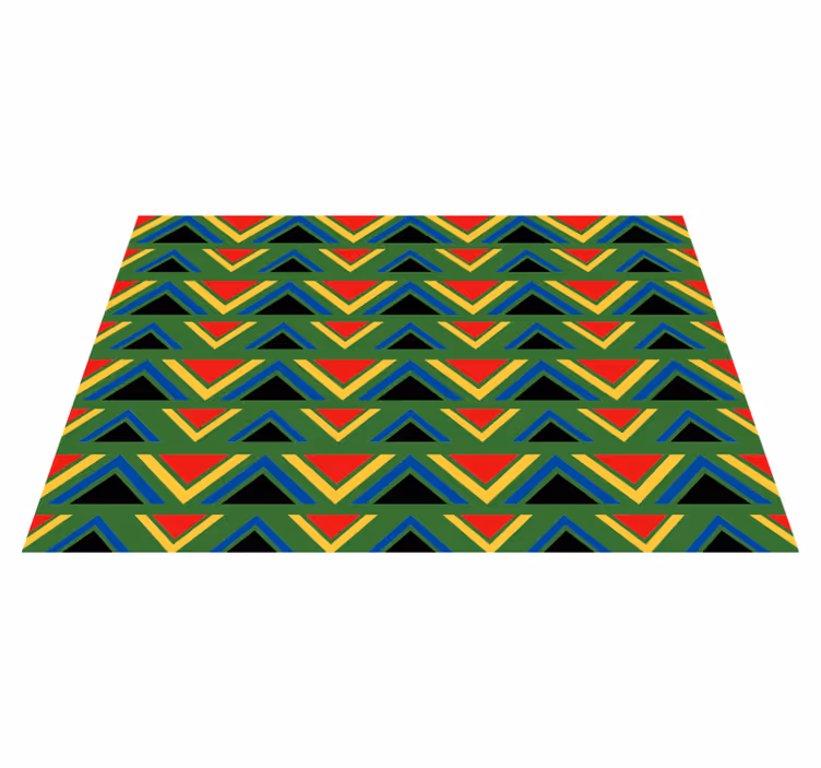 Individual mesa original estilo geométrico alegre - TenVinilo