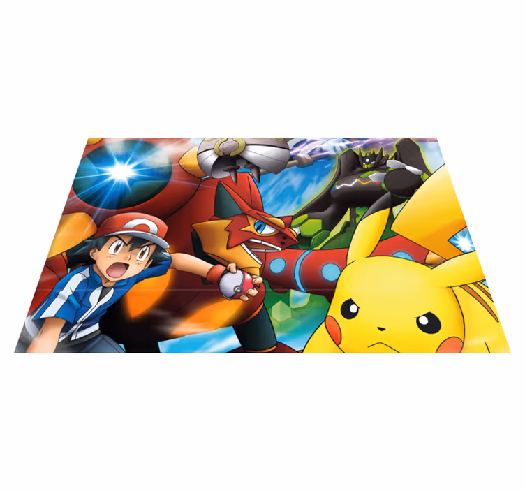Mantel individual casa Personajes de pokemon - TenVinilo