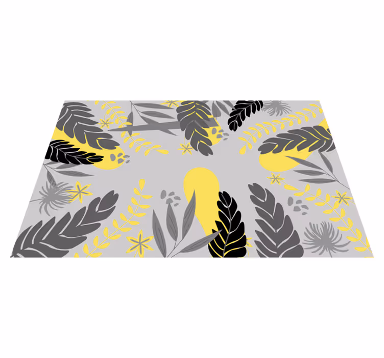 Mantel individual original Plantas pantone - TenVinilo
