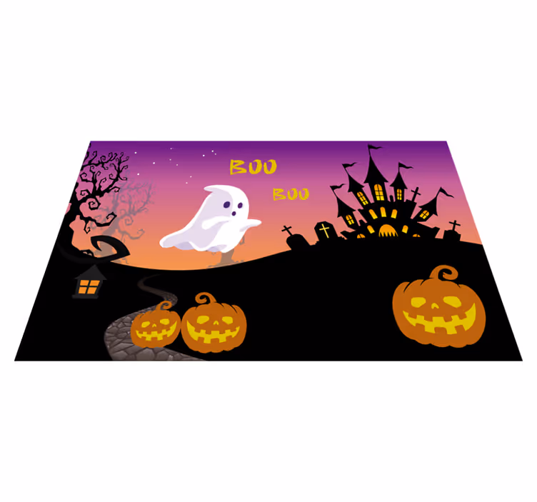 Mantel individual Halloween Boo noche de halloween - TenVinilo