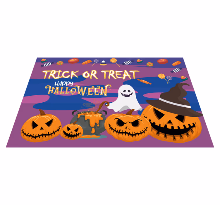 Individual mesa halloween mesa de dulces halloween - TenVinilo