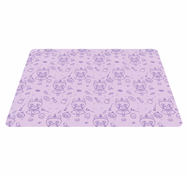 Individual mesa infantil gato fantástico - TenVinilo