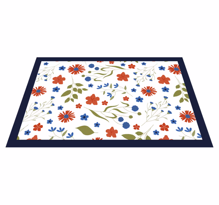 Individual mesa infantil encanto floral - TenVinilo