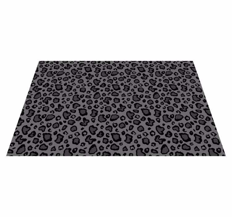 Individual de mesa patrón motivo de manchas de leopardo - TenVinilo