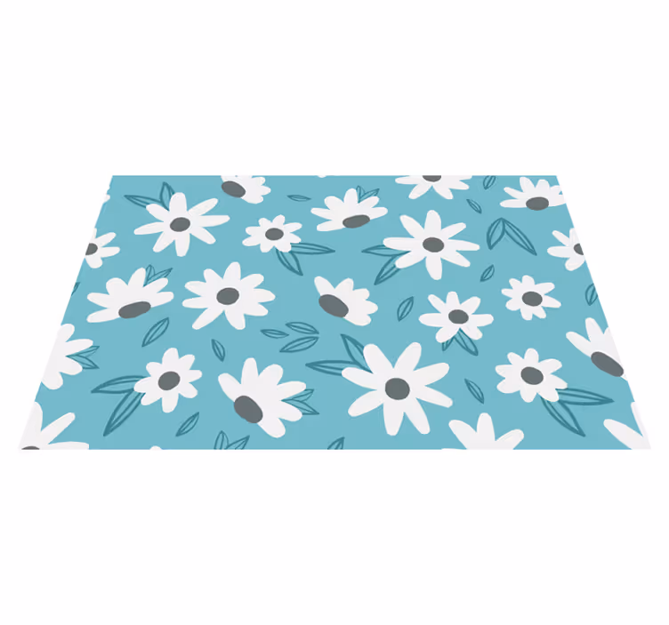 Individual mesa original mantel estampado floral - TenVinilo