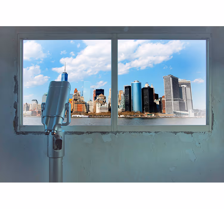 Fotomural 3D vistas a Manhattan - TenVinilo