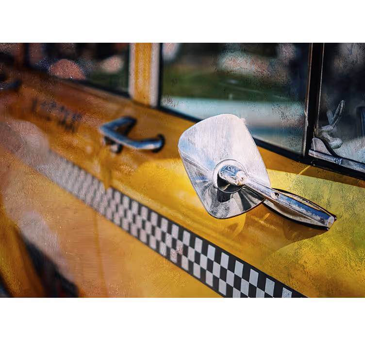 Fotomural Nueva York Taxi amarillo - TenVinilo