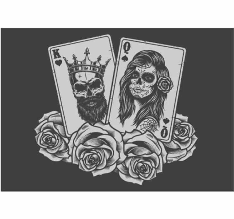 Fotomural fantasía Calavera con como alquimista - TenVinilo
