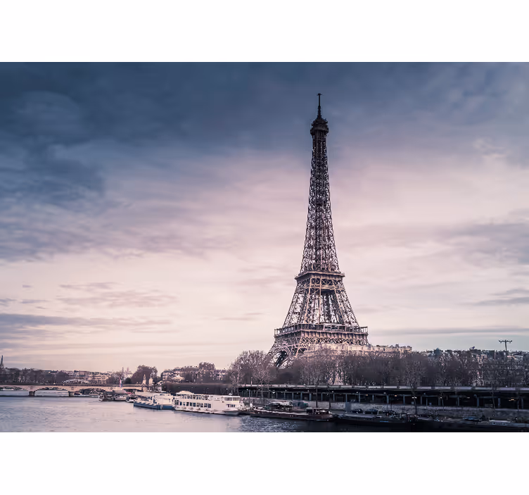 Fotomural de París Diseño de la torre eiffel - TenVinilo
