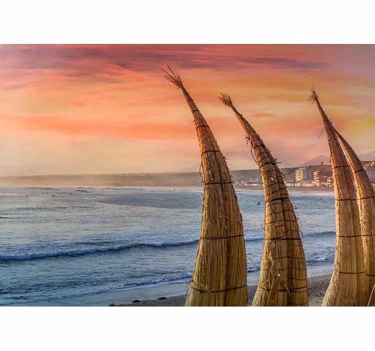 Fotomural naturaleza Costa huanchaco - TenVinilo