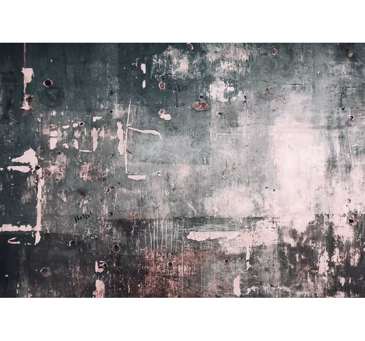 Mural de textura arte de superficie desgastada - TenVinilo