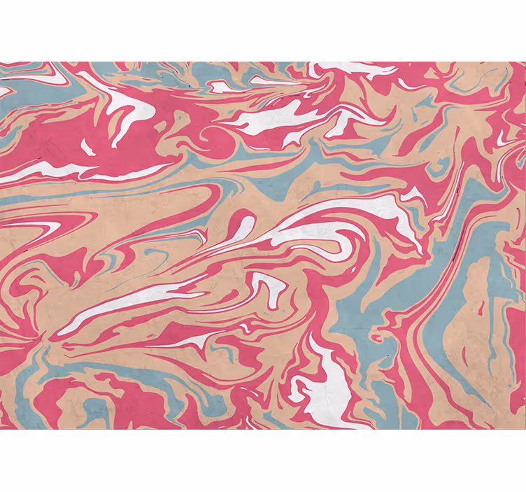 Mural abstracto patrones de mármol fluidos - TenVinilo