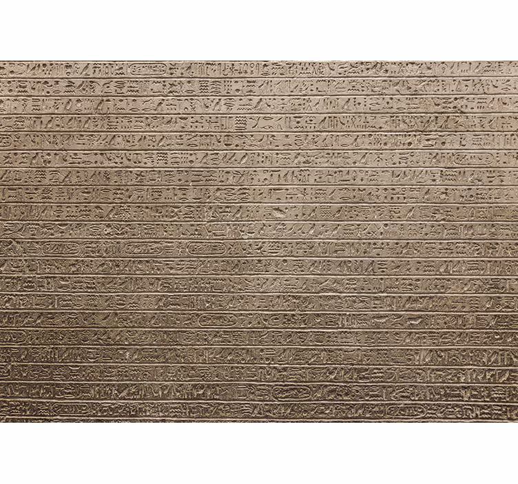 Mural de arte textura de escritura antigua - TenVinilo