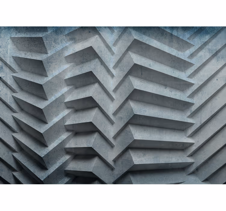 Mural de textura patrones de superficie geométricos - TenVinilo